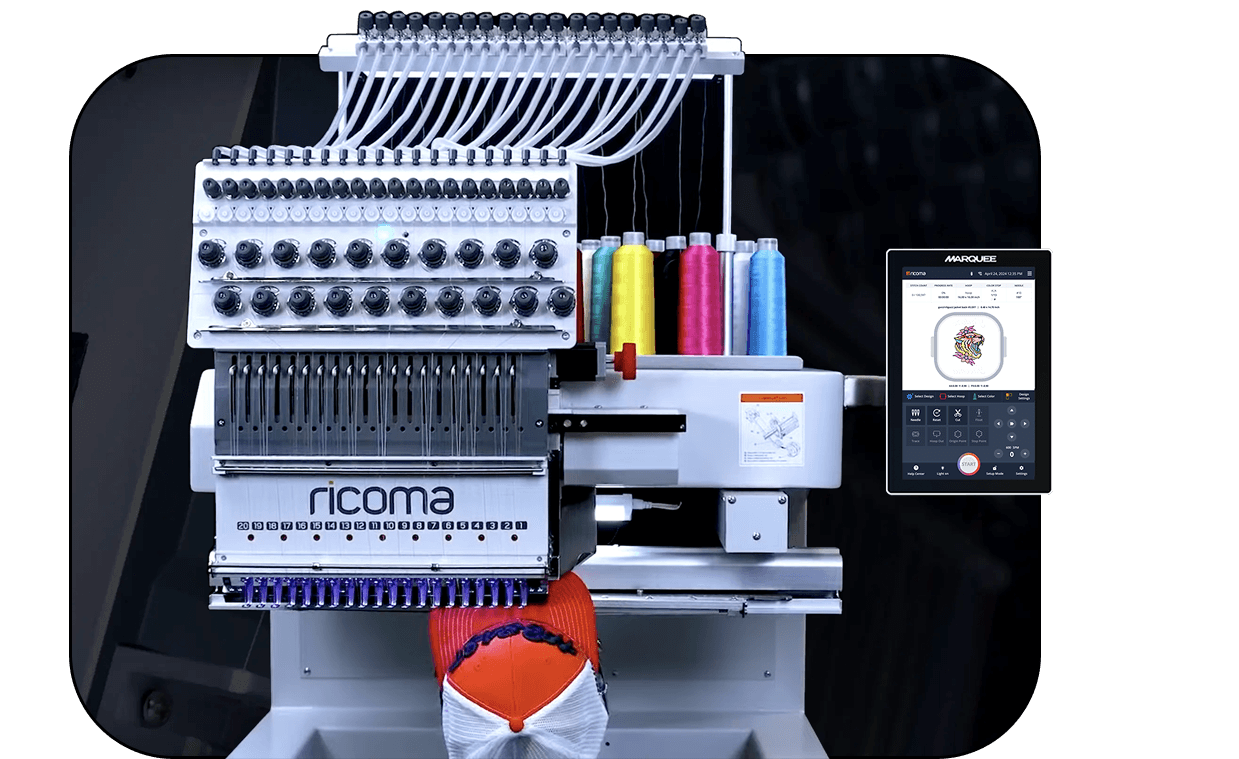 The Industry’s Most Comprehensive Embroidery Machine Lineup