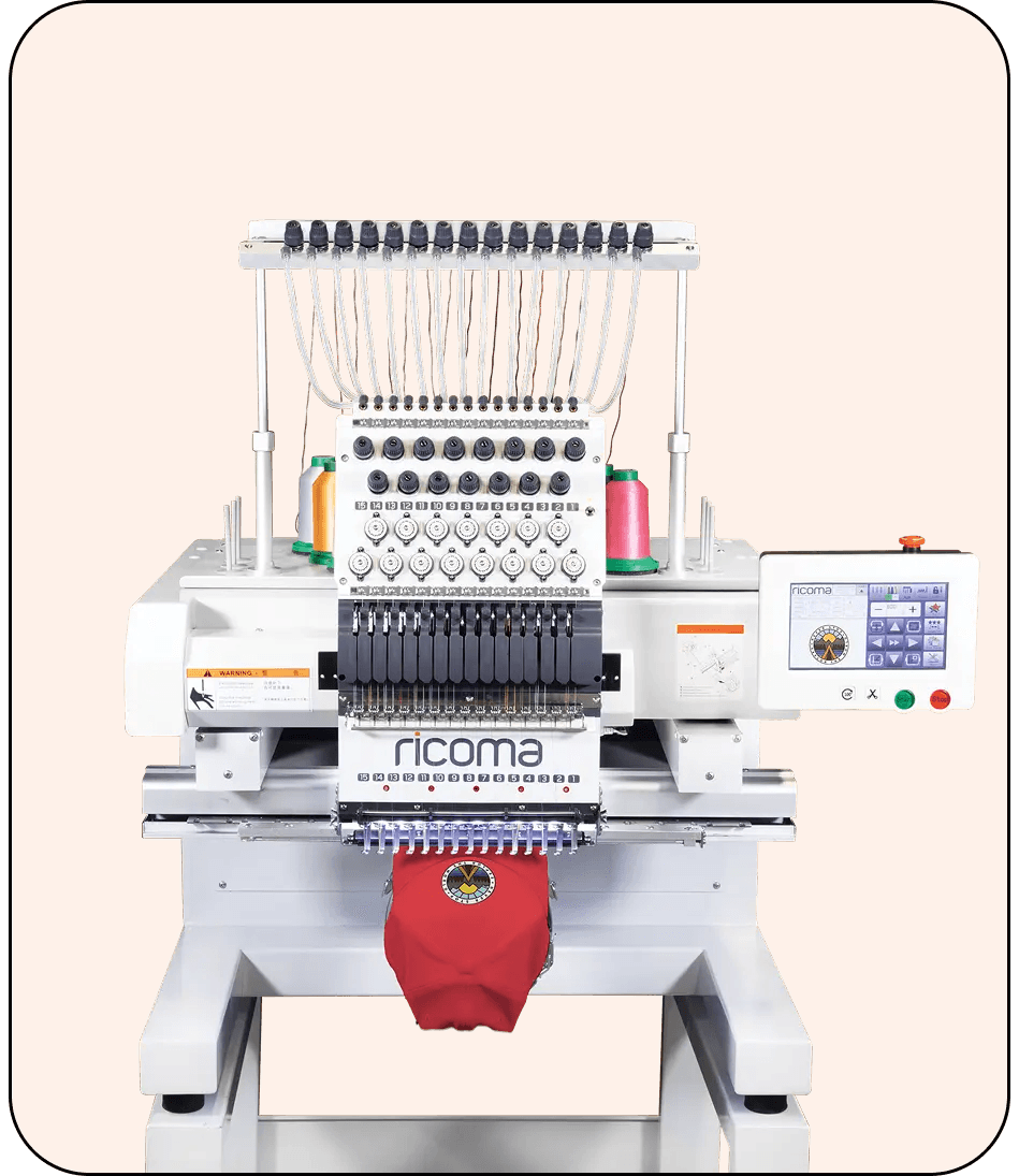 The Industry’s Most Comprehensive Embroidery Machine Lineup