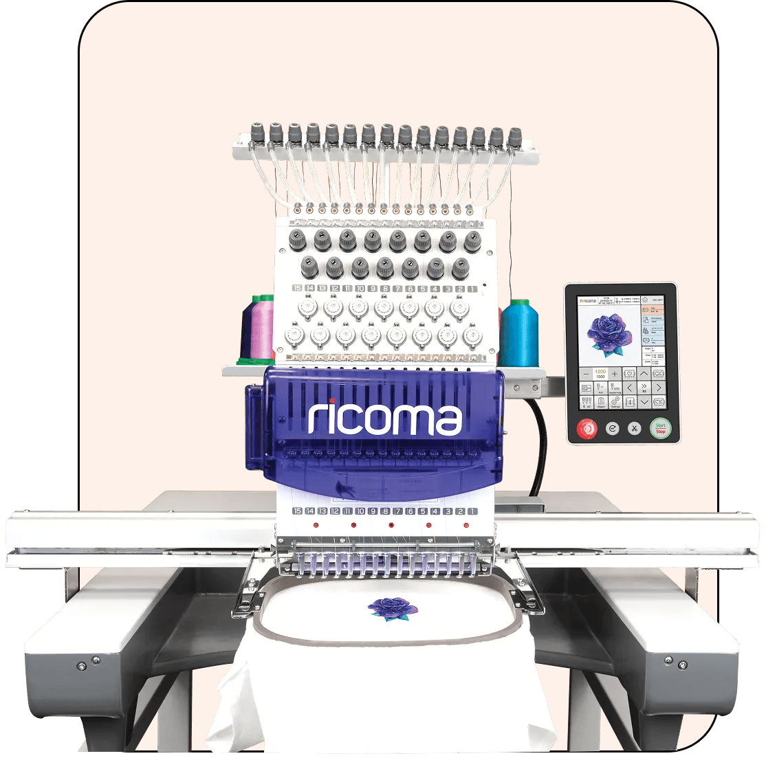 The Industry’s Most Comprehensive Embroidery Machine Lineup