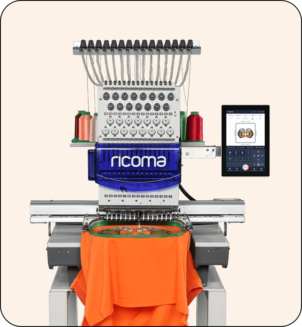 The Industry’s Most Comprehensive Embroidery Machine Lineup