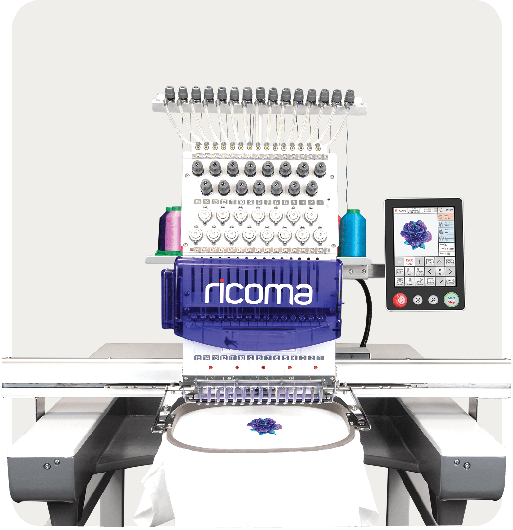 The Industry’s Most Comprehensive Embroidery Machine Lineup