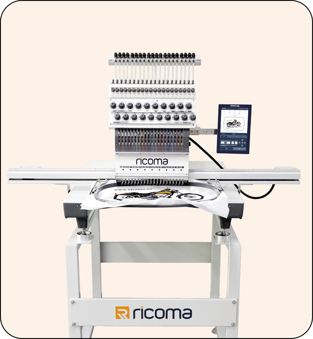 The Industry’s Most Comprehensive Embroidery Machine Lineup
