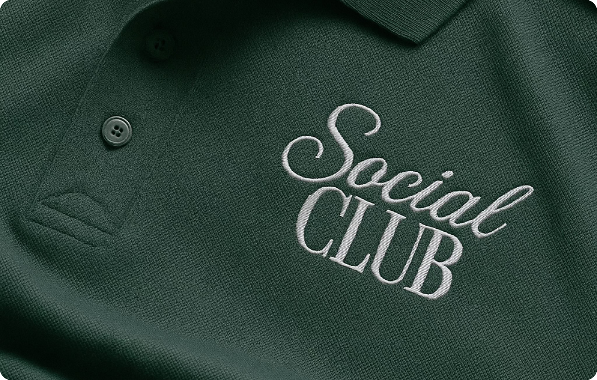 Left Chest Logos and Branding