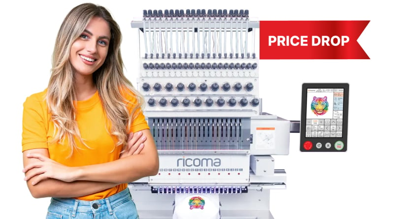 Ricoma Embroidery Machine