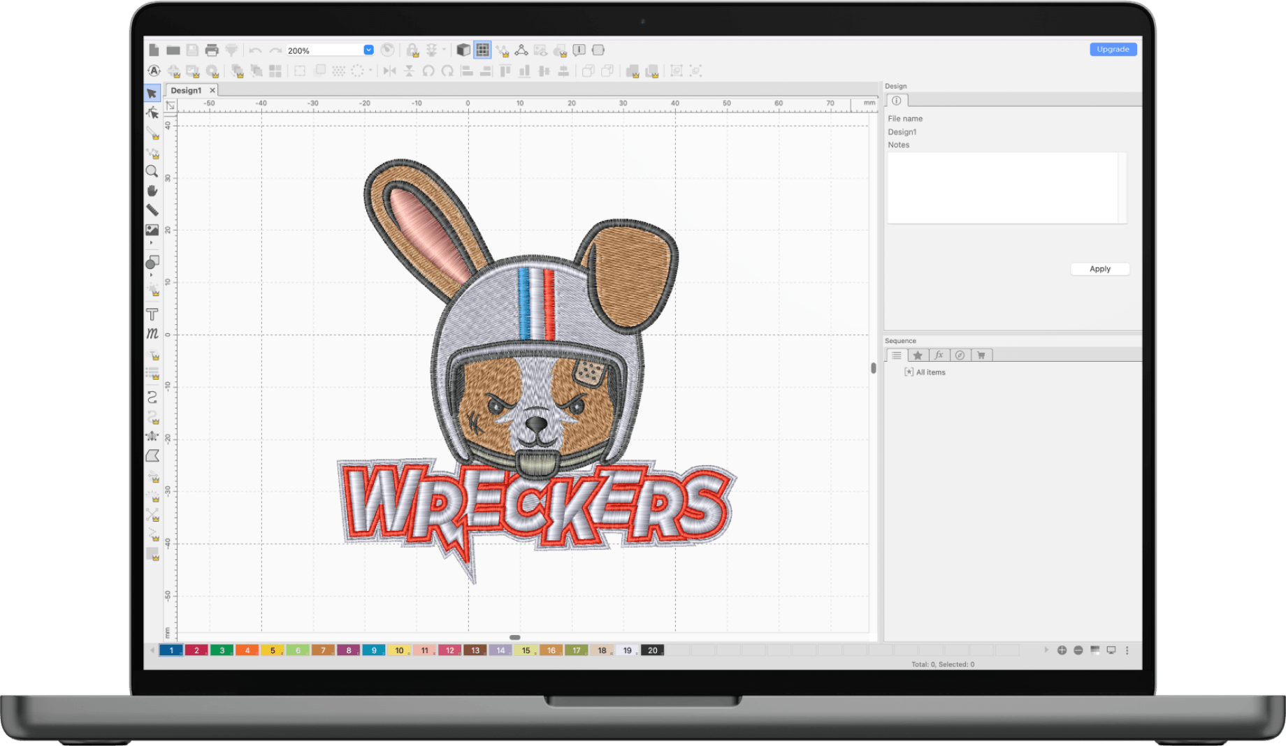 Chroma digitizing software