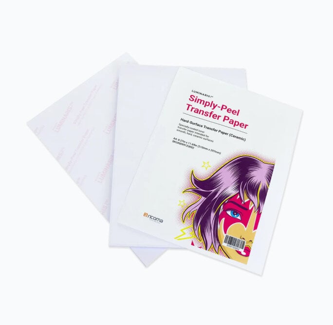 100 sheets of Simply-Peel Media Step A & B Transfer Paper (8.27 in x 11.69 in)
